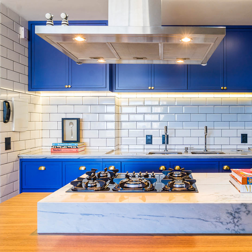 Arquitetura – Cozinha Azul – Carol Bezerra